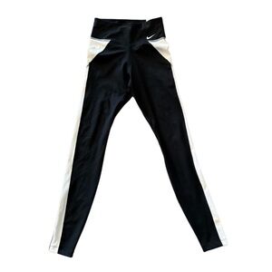 Nike One Mid-Rise Full Length Dri-FIT Training Leggings XS NWT